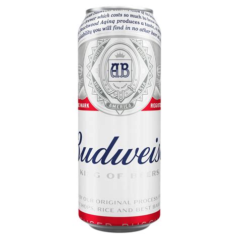 BUDWEISER 500ML | Order Today | Derry | Gees Wine Shop