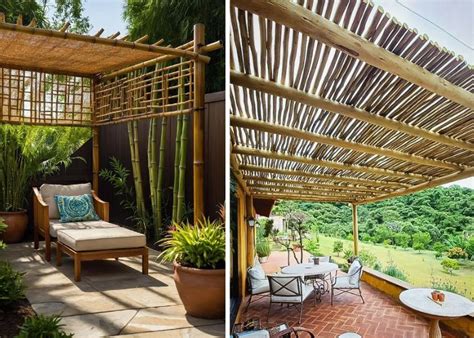 Pergolados De Bambu Como Fazer - Pergolados de Bambu: Como Fazer, 10 Ideias Simples +Dicas