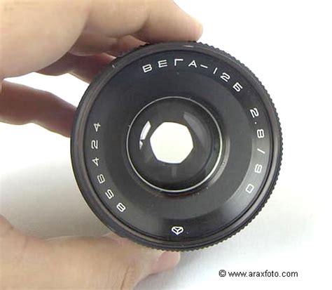 Vega-12, 2.8/90 medium format lens for Kiev cameras