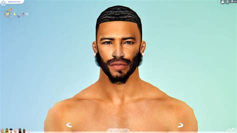 A Man With A Beard And No Shirt Is Looking At The Camera