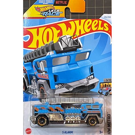 風火輪 Hot Wheels NETFLIX 影集 24L 5 ALARM 消防雲梯車 蝦皮購物