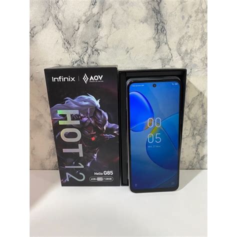 Jual INFINIX HOT 12 6 128 GB SECOND FULLSET Shopee Indonesia