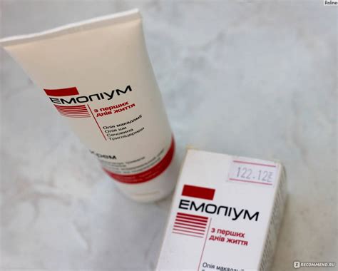 Крем эмолиум для новорожденных от аллергии: инструкция по применению