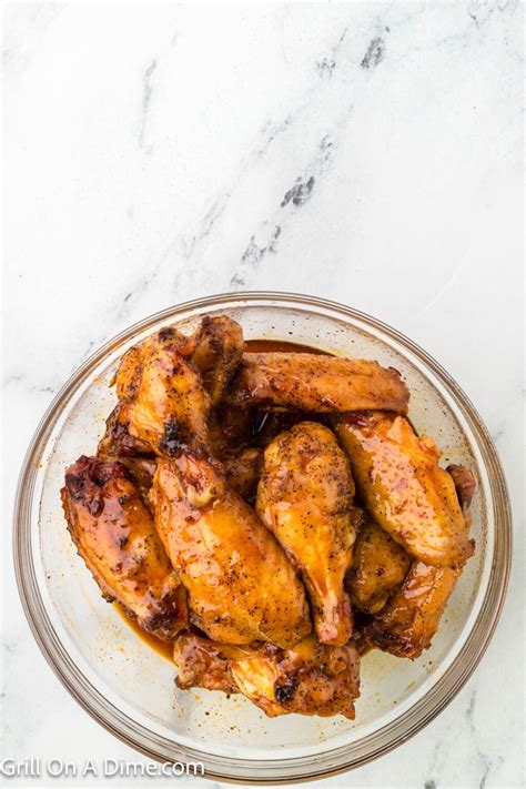 Hot Honey Chicken Wings Grillonadime