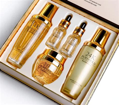 Beauty Cosmetics 24k Gold Skin Care Set Gold Facial Kit - Buy Skin Care ...