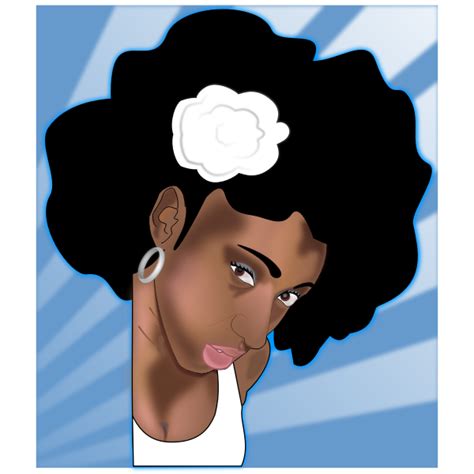 Black Woman Clipart African Female Vector Clipart Abstract Female Png