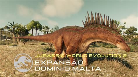 Jurassic World Evolution 2 Expansão Domínio Malta Compra E Venda De Dinossauros Youtube