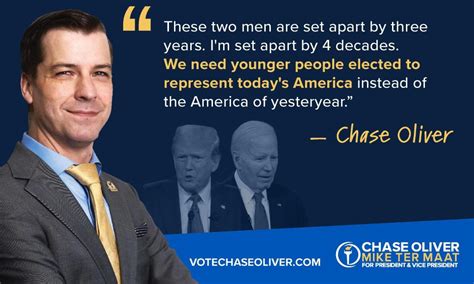 Post Debate Chase Oliver For President