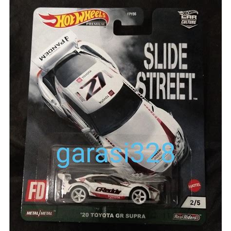 Jual Hot Wheels Toyota Gr Supra Slide Street Shopee Indonesia