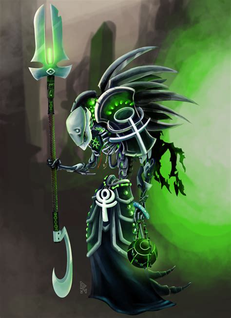 Necron Lord By Panago76 On Deviantart