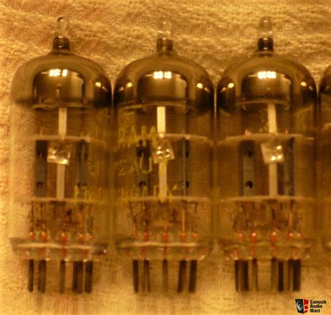 3 Vintage Hungarian Tungsram Preamplifier Tubes 3 12au7 Crazy Priced ...