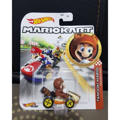 Jual Hot Wheels Mario Kart Tanooki Mario Hotwheels Mariokart Original Shopee Indonesia