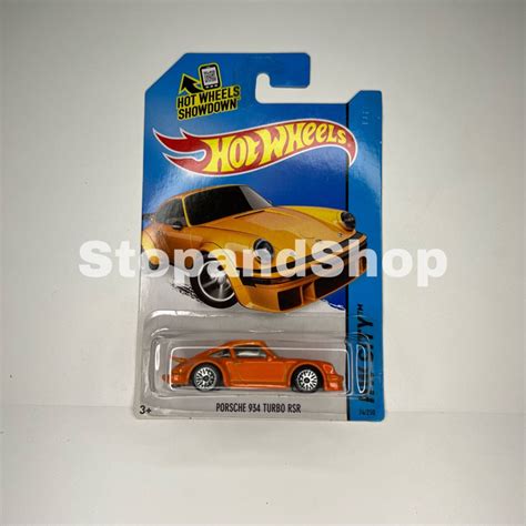Jual MAINAN HOT WHEELS HOTWHEELS PORSCHE 934 TURBO RSR ORANGE HITAM HOT WHEELS CITY Shopee