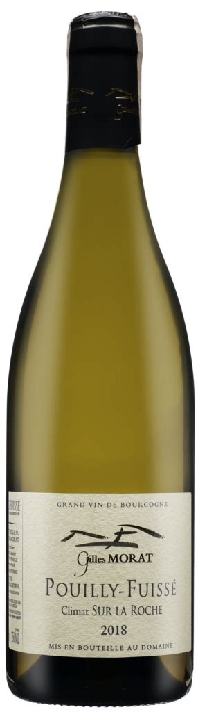 Wino Domaine Gilles Morat Le Haut De La Roche Pouilly Fuiss Aoc