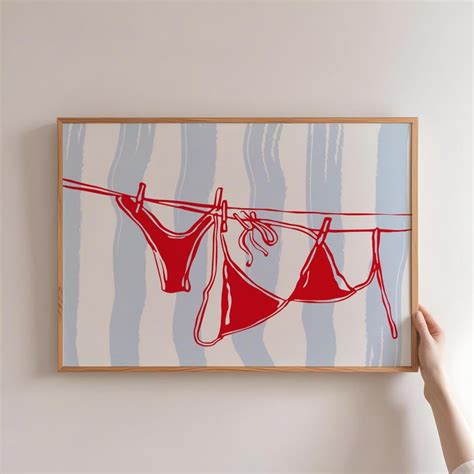 Chicas en bikini de hilo Etsy España