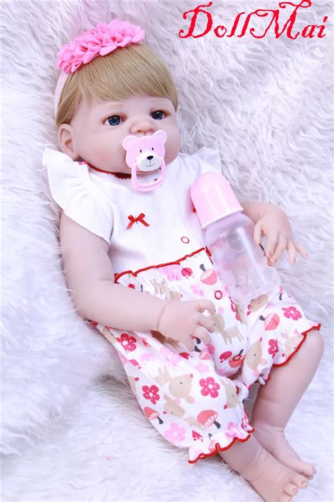 Dollmai Fashion Reborn Babies Dolls 22 55cm Full Silicone Reborn Dolls