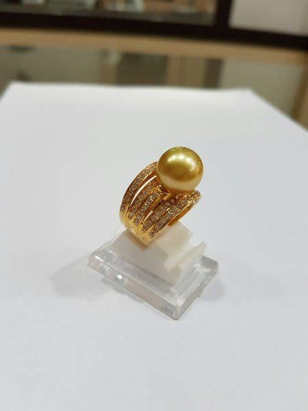 Jual Cincin Emas Mutiara Air Laut 125 Di Lapak Khaura Pearl Lombok