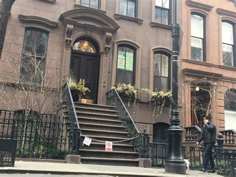 At The Carrie Bradshaw Of Sex And The City Apartment New York