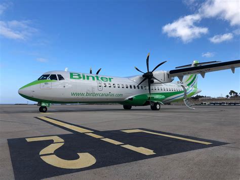 Binter Suma Un Nuevo Atr 72 600 A Su Flota