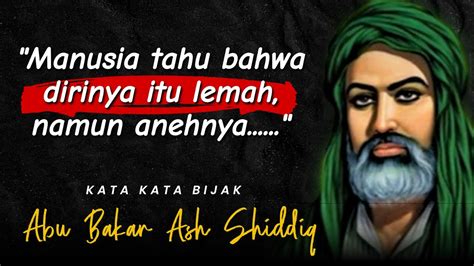 Kata Kata Bijak Terbaik Abu Bakar Ash Shiddiq Penuh Inspirasi