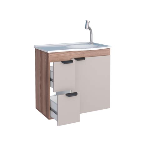 MUEBLE PARA BAÑO DREAMLINE CZM X X CM NUDE TAMARINDO ESPEJO JUEGO
