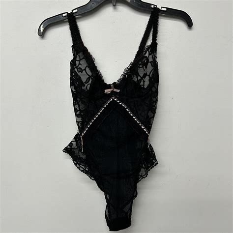 Vintage Lingerie One Piece Likely From The S Depop