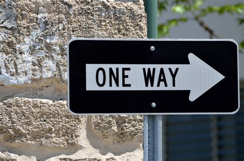 One Way Sign Free Stock Photo - Public Domain Pictures