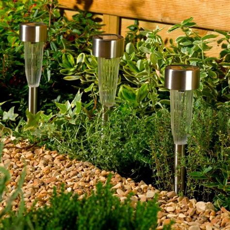Solar Fluted Path Lights