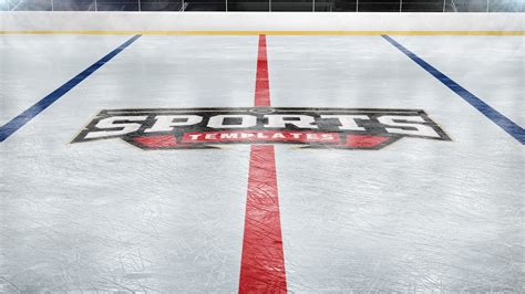 Ice Hockey Rink Logo Mockup on Behance