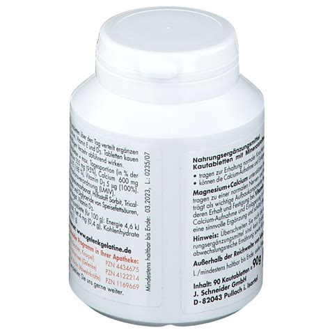 Magnesium + Calcium 90 St - Shop Apotheke