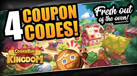 New Coupon Codes Completed Fragment Cookie Run Kingdom Youtube