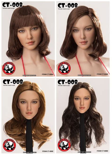 Cat Toys Ct Females Headsculpt Acaretoys Hot Toys Bandai