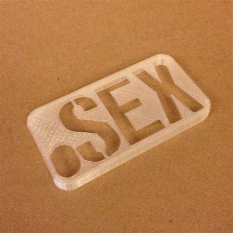 Tec 001 3d Printed Sex Heisel