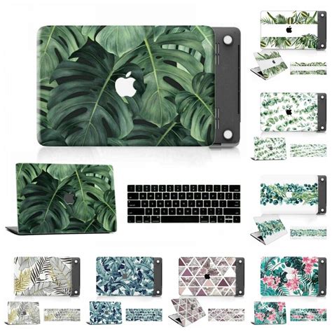 Tropical Plants Leaf Matte Rubberized Hard Case Cover For Macbook Pro