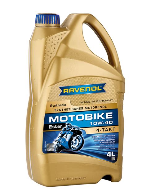 Ravenol Motobike 4-T Ester 10W-40 direkt im Ravenol Shop kaufen