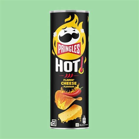 Pringles Hot Flamin Cheese G