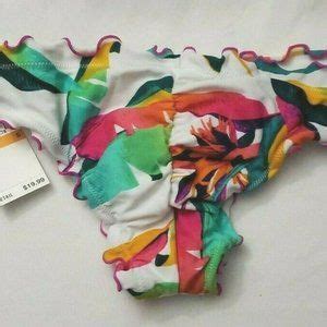 Hula Honey Swim Hula Honey Floral Cheeky Hipster Bikini Bottoms Poshmark