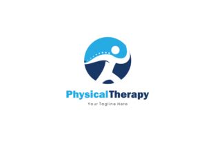 Physical Therapy Logo Design Graphic by DEEMKA STUDIO · Creative Fabrica