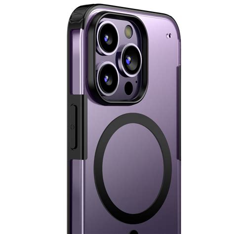 Capa magnética para iPhone 14 Pro Max Armor MagSafe (preta)