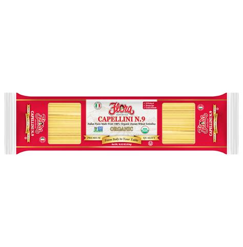 Flora Fine Foods Italian Organic Capellini 9