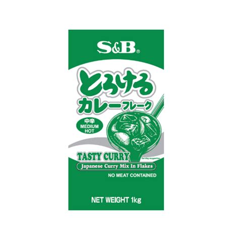 S B Torokeru Curry Flakes Medium Hot Kg Foodistribute
