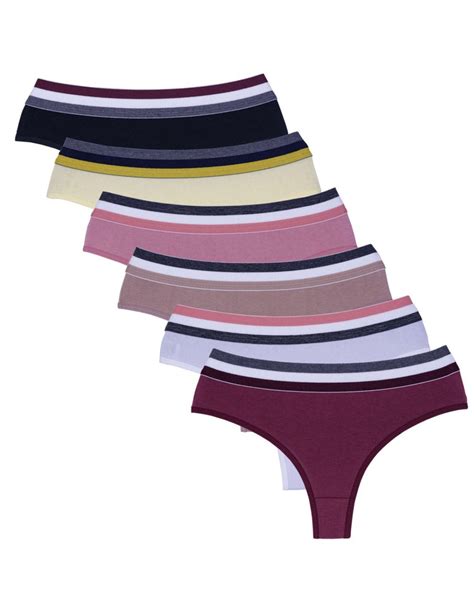 Kit Calcinhas De Algod O Cotton El Stico Lingerie Calcinhas Tanga Cal A Conforto Moda