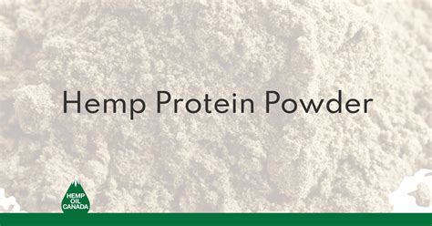 Hemp Protein 65 | Our Ingredients | Hemp Oil Canada