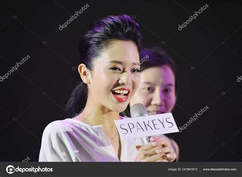 Japanese Actress Aoi Sora Speaks Launch Event Lingerie Brand Spakeys Stock Editorial Photo