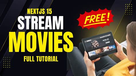 Building a Free Movie Streaming Site with NextJS 15, and TMDb API - YouTube