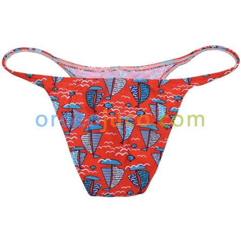 Sexy Men Cheeky Shorts Underwear Micro Hip Briefs String Rib Trunks Brazilian Bikini MU59N