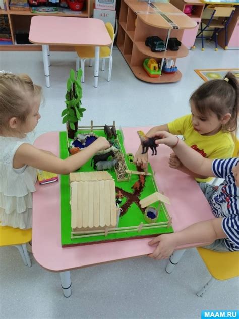 Макет для детского сада «Домашние животные» (3 фото). Воспитателям ...