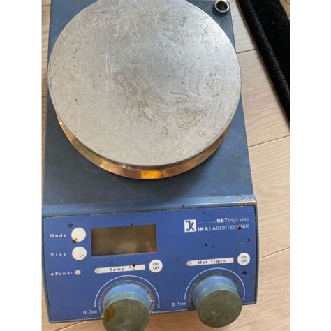 IKA RET Digi Visc Hotplate Stirrer Digital Dry Magnetic Hot Plate Parts Qs