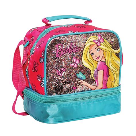 GIM Oval Food Bag Barbie Sparkle 349 57220 Toys Shop Gr