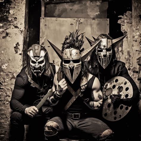 12 Iconic Masked Metal Bands That Are In Fact AI-Generated - Lambgoat